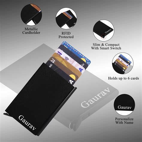 personalized rfid card holder|rfid card holder manufacturers.